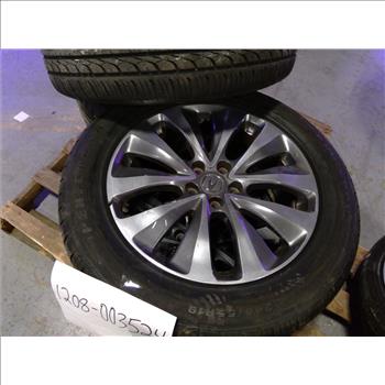 Pallet With Acura Wheels, 4 Pieces