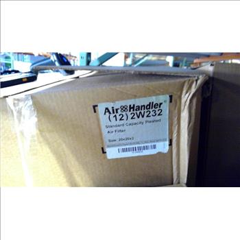 Pallet With AirHandler HVAC Filters, 10+ Boxes
