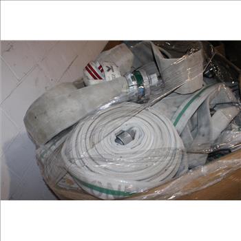Pallet With Assorted Fire Hoses, 6+ Pieces