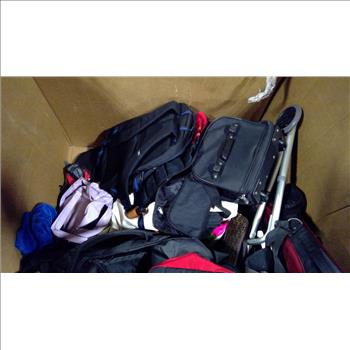 Pallet With Bags, Golf Clubs & More, 15+ Pieces