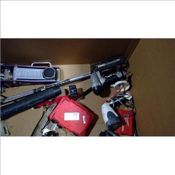 Pallet With Blower, Floor Jack & More Tools, 10+ Pieces