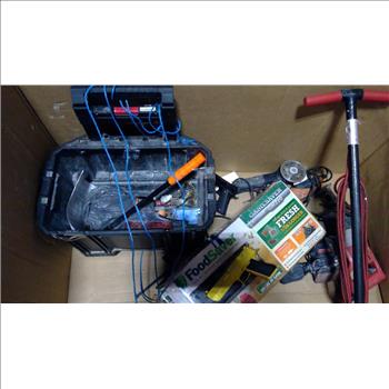 Pallet With Broken Tool Box And More, 5+ Pieces