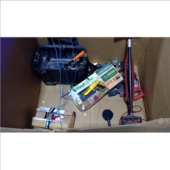 Pallet With Broken Tool Box And More, 5+ Pieces