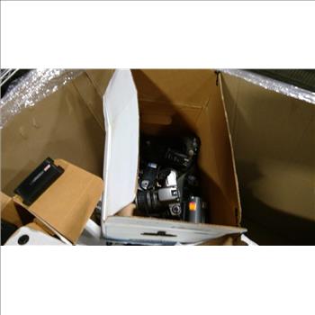 Pallet With Cameras And More, 10+ Pieces