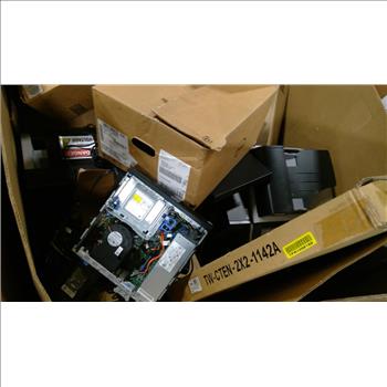 Pallet With Computer And Accessories, 10+ Pieces