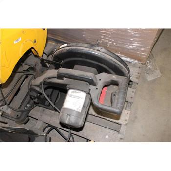 Pallet With Crimp Machine, Power Saws & More, 3+ Pieces