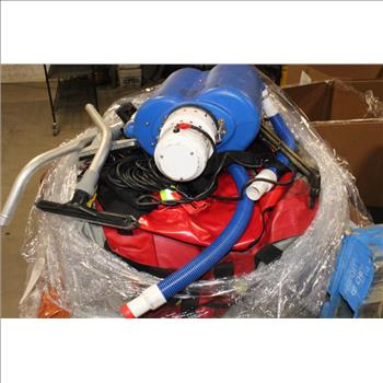 Pallet With Decon Tent, Sperian Vacuum, And More. 5+ Pieces