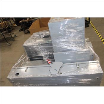 Pallet With Electrical Boxes & Panels, 5+ Pieces