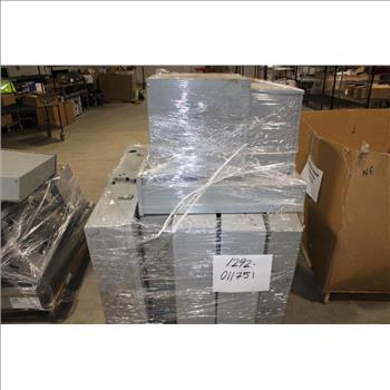 Pallet With Electrical Boxes & Panels, 5+ Pieces