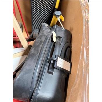 Pallet With End Tables, Golf Clubs, Tools And More