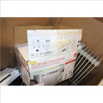 Pallet With GE Air Conditioner, Space Heater & More, 20+ Pieces