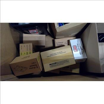 Pallet With G-Force Sensors And More, 10+ Pieces