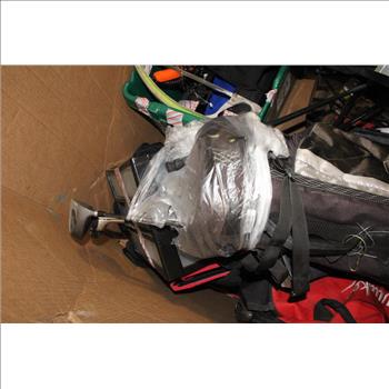 Pallet With Golf Clubs And More, 10+ Pieces