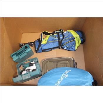 Pallet With Golf Clubs, Tools & More, 10+ Pieces