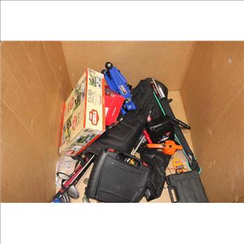 Pallet With Golf Clubs, Tools & More, 10+ Pieces