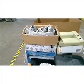 Pallet With Inflatable Raft, Vacuum Oven & More, 4 Pieces