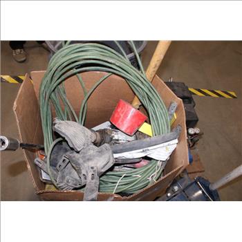 Pallet With Jack, Compressor & More Tools, 10+ Pieces