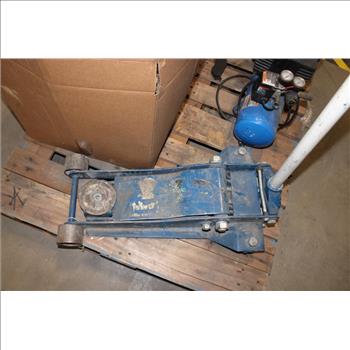 Pallet With Jack, Compressor & More Tools, 10+ Pieces