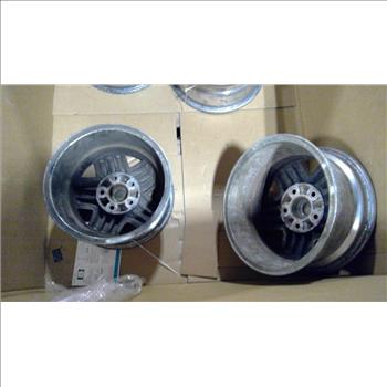 Pallet With Jeep Wheels, 4 Pieces