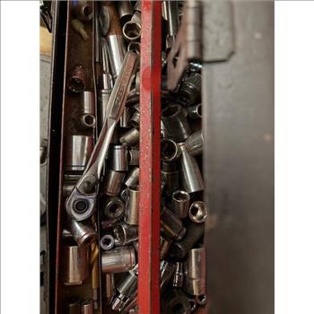 Pallet With Large Music Amps And Tools