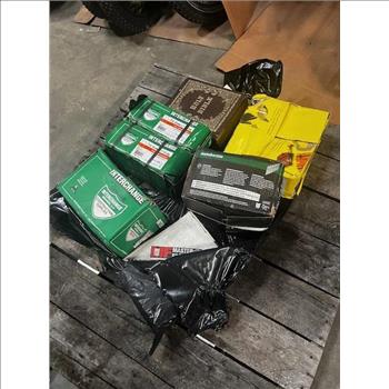 Pallet With Nails, Staples, And Screws
