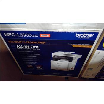 Pallet With Printer And More, 2 Pieces