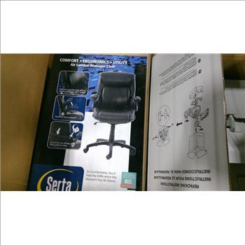 Pallet With Printer And More, 2 Pieces