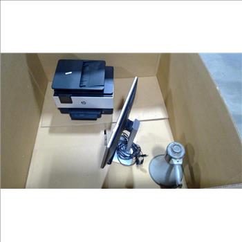 Pallet With Printer And More, 3 Pieces