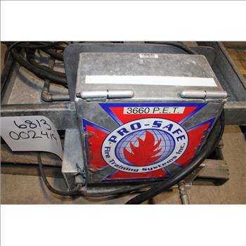 Pallet With Pro-Safe Fire Training Pipe System