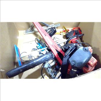 Pallet With Redmax Backpack Blower And More, 5+ Pieces