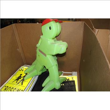 Pallet With Road Signs, 5+ Pieces