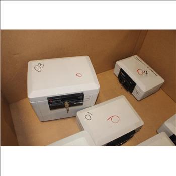 Pallet With Sentry Lockboxes, 6 Pieces