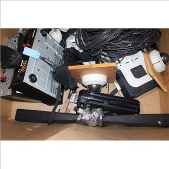 Pallet With Stereo, Security Cameras & More, 15+ Pieces