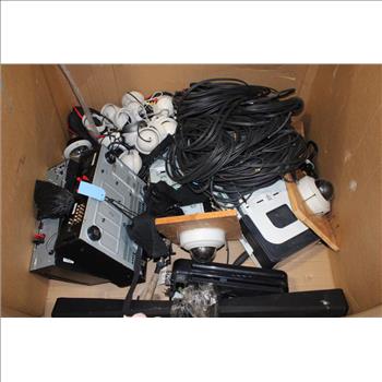 Pallet With Stereo, Security Cameras & More, 15+ Pieces