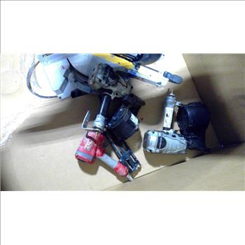 Pallet With Tools 5 Pieces