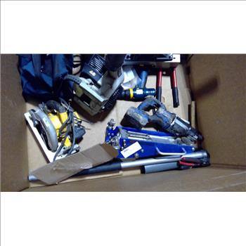 Pallet With Tools, 5+ Pieces