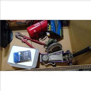 Pallet With Tools And More, 5+ Pieces