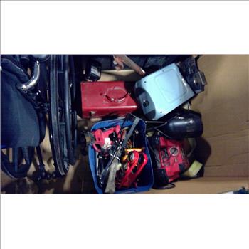 Pallet With Tools And More, 5+ Pieces