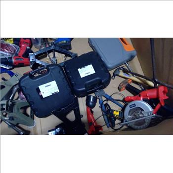 Pallet With Tools And More, 5+ Pieces