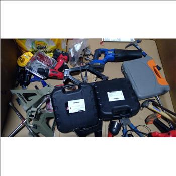 Pallet With Tools And More, 5+ Pieces