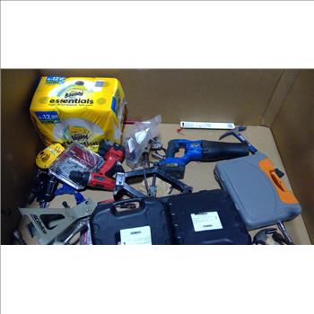 Pallet With Tools And More, 5+ Pieces