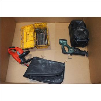 Pallet With Trimmer, Reciprocating Saw & More, 5+ Pieces