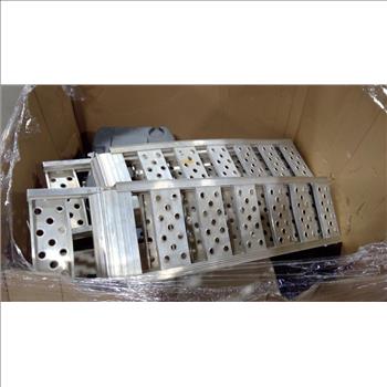Pallet With Vehicle Ramps And Coolers, 3+ Pieces | Property Room