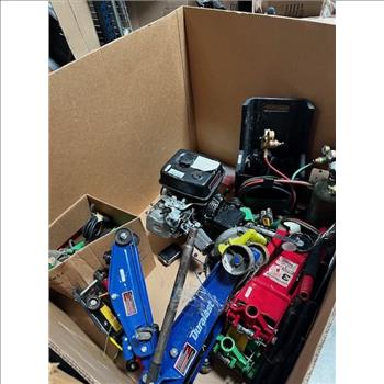 Pallet With Welding Equipment, Power Tools And More