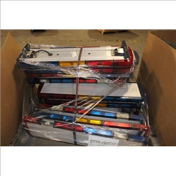 Pallet With Whelen Light Bars, 10+ Pieces