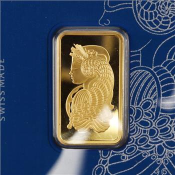 Pamp Suisse Fine Gold 1/2 Oz. Bar