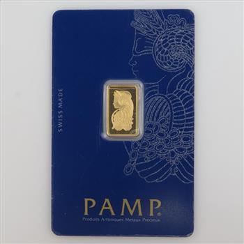 PAMP Suisse Fine Gold 2.5g Bar