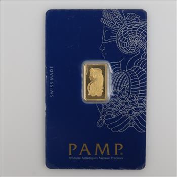 Pamp Suisse Fine Gold 2.5g Bar