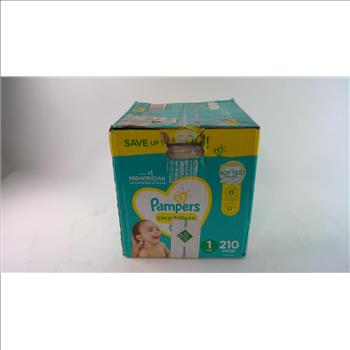 Pampers Swaddlers Diapers, 210 Piece Box