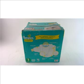 Pampers Swaddlers Diapers, 210 Piece Box
